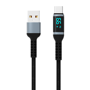 ShanHai 66W 6A USB A tip-c kablo hızlı şarj tipi C dijital ekran telefon şarj veri kablosu için Xiaomi Samsung Huawei kablo - Product Image 5