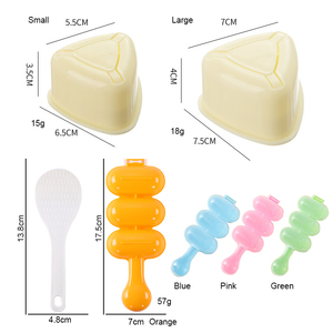 Khuôn <span class=keywords><strong>Onigiri</strong></span> Hình Tam Giác Tùy Chỉnh Cho Bé Dụng Cụ Cho Ăn Khuôn Làm Cơm Sushi Nhật Bản - Product Image 2