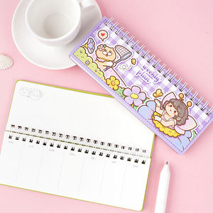 卡通可爱创意女孩钢琴类型分类本线圈本记事本奖 - Product Image 6