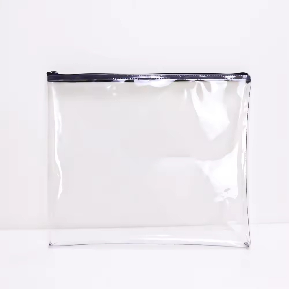 black Needlepoint Project Pouch