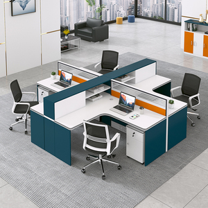 Modular Call Center Office Cubicle Working Station System Furniture Office Partition Workstation - Product Image 6