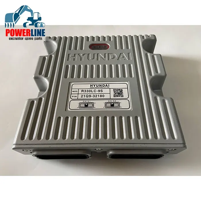 Peças da máquina escavadeira de alta qualidade, R330LC-9 R330LC-9S mcu unidade de controle 21q9-32180 para hyundai