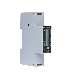 Medidor de energía eléctrica monofásico 230V 10(100)A Medidor de energía de Riel Din Modbus con interfaz RS485 - Product Image 4