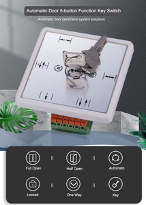 Di alta qualità Design moderno porta automatica con 5 posizione funzione interruttore a chiave - Product Image 5