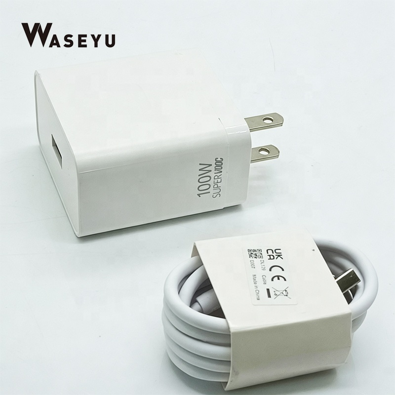 Blanco, enchufe estadounidense de 100w + cable blanco