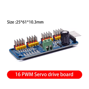 PCA9685 16 Channel 12 Bit <strong>PWM</strong> Servo Motor Driver <strong>I2C</strong> IIC Module for MG90S SG90 MG995