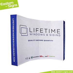 Quick Show Portátil De Alumínio Curvo De Forma De Tecido De Impressão Feira Comercial Personalizado <span class=keywords><strong>Pop</strong></span> up Tension Fabric <span class=keywords><strong>Display</strong></span> Geb-2294v-0 <span class=keywords><strong>Display</strong></span>