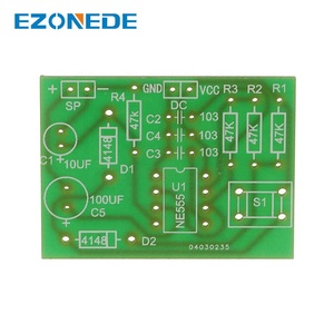 Elektronik kapı zili DIY kiti NE555 hassas elektronik üretim ses devre işleme kurulu - Product Image 4