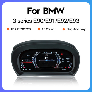 BMW 3 serisi 10.25-2005 için 2012 "kilometre LCD pano enstrüman E91 E92 E93 CCC E90 E90 dijital küme yükseltme Linux - Product Image 3