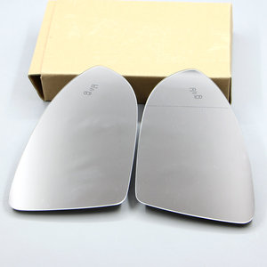 适用于大众高尔夫7 mk7 2013-2018后视镜玻璃框装饰机翼后视镜盖护罩后视镜