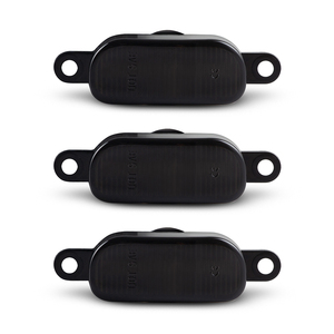 3pcs ענבר הוביל grille אור פורד f150 2015-2020 משאית מול גריל מנורת שדרוג אביזרי רכב