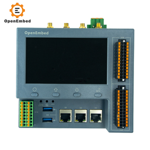 Controladores PLC de computadora de borde industrial RS485 5G 4G LTE BLE HDMI 4K pantalla táctil HMI Modbus TCP RTU controlador programable - Product Image 1