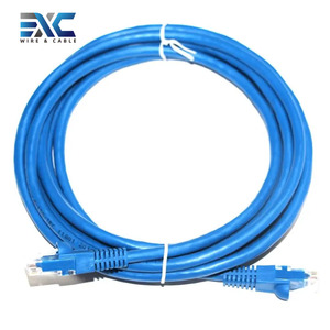 EXC Round/<strong>Flat</strong> Cat5E Cat6 Rj45 Patch Cord <strong>Ethernet</strong> Network Cable 3M Patch Cord Price - Product Image 2