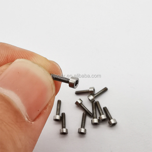 Wholesale Titanium <strong>Screw</strong> in Gr5 <strong>M1</strong>.6 M2 M3 Oval Head Style with Metric Measurement System - Product Image 1