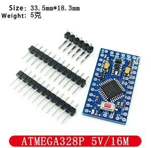 Lorida Nano <strong>Pro</strong> <strong>Mini</strong> Development Board Improved 5V 16M 3.3V 8M ATMEGA328P Chip Electronic Building Block Kit