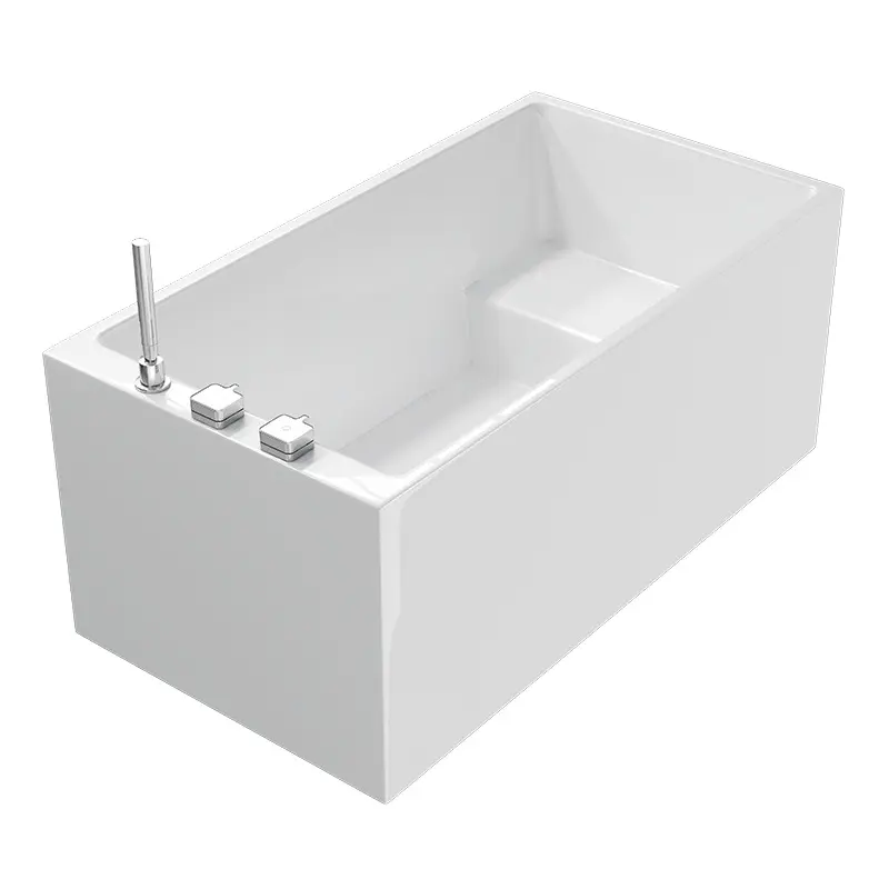 Giappone piccola vasca da bagno vasca da bagno portatile per I Bambini rubinetto vasca da bagno freestanding vasca da bagno con seggiolino Giapponese e mixer