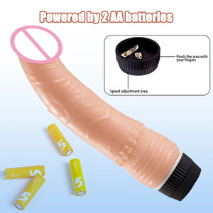 Vibratore G-Spot per le donne masturbarsi Dildo vaginale clitorideo massaggiatore femminile - Product Image 1