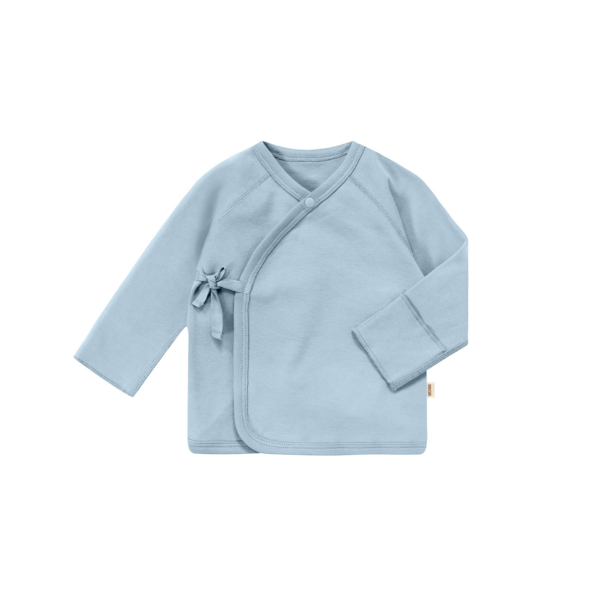 Top kimono azzurro