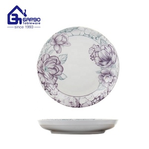 Glazed Color Cheap Porcelain <strong>Ceramic</strong> 10.35'' Dinner Plate with Competitive Price and Fast Delivery Time for Wholesale - Product Image 1