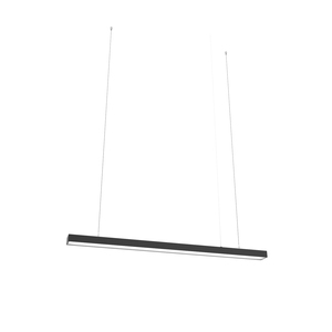 Aluminum PC Customized High Quality Modern Ceiling Lighting System <strong>120cm</strong> Surface Mounted Hanging <strong>Led</strong> Linear Pendant Light - Product Image 2