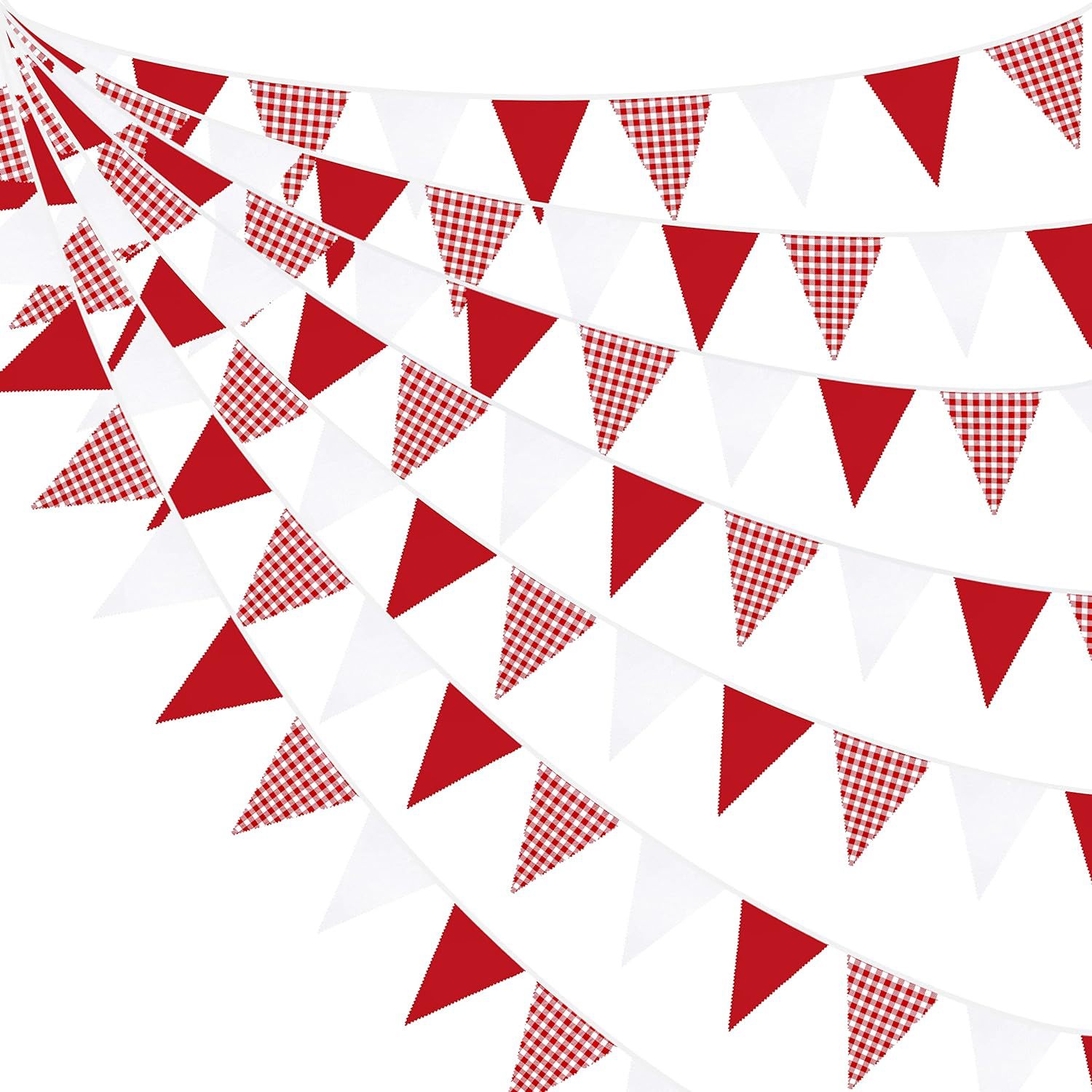 Red and white