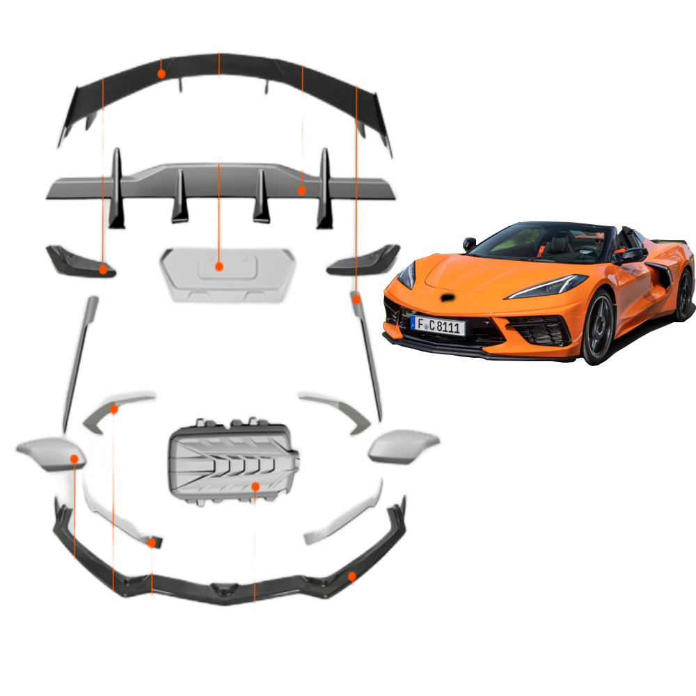 Kit complet de corps de carbone