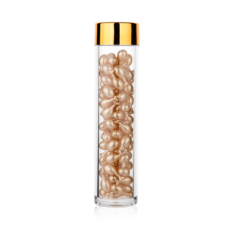 100ML Transparente + Tapa Dorada