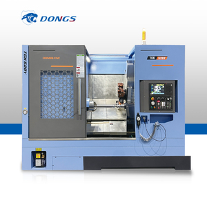 Máquina de torno cnc de cama inclinada para centro de torneado de metal con eje C y eje Y, salida de fábrica CNC Fanuc de salida de fábrica, a prueba de agua, a prueba de - Product Image 1