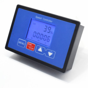 Taidacent-Panel Controlador de velocidad de Motor Variable, 12V, 24V, 36V, 48V, 30A, pantalla de controlador de velocidad PWM con Control remoto - Product Image 4