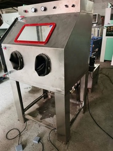 Otomatik kumlama makinesi tozsuz manuel ıslak kumlama kabine su buharı kumlama makinesi - Product Image 5