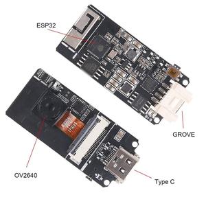 ESP32 Kamera Modul (für Arduino Kamera, Raspberry Pi Kamera), OV2640 2 Mega Pixel Kamera, mit Typ C Port und 3D WiFi Antenne