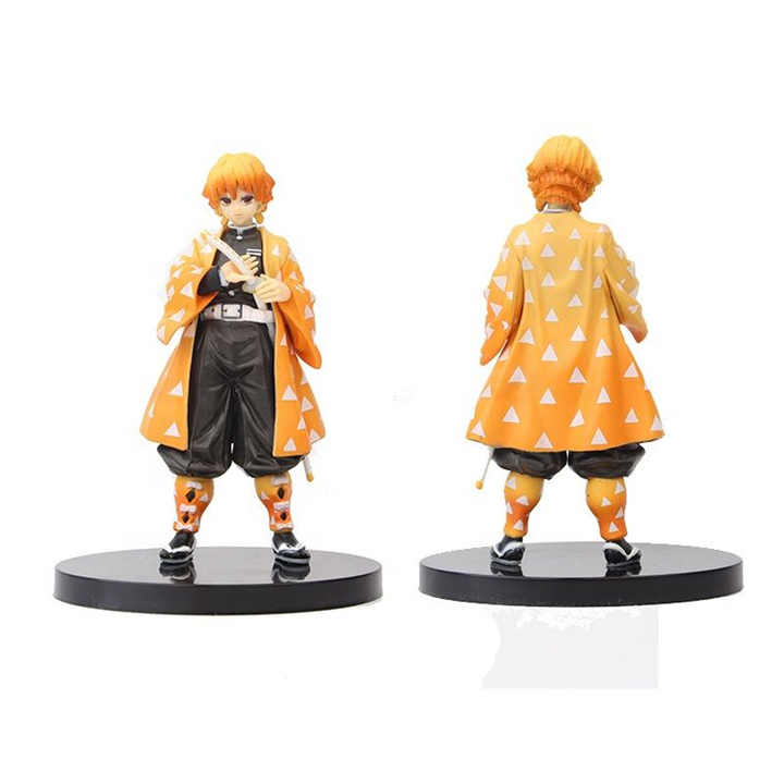 Colección Mangas De katana Japonesa Traje Estatua Juguetes Led Anime Figura Demon Slayer