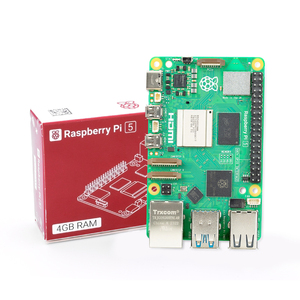 Offizielle Original Raspberry Pi 5 Cortex-A76 Linux 4GB Arm Board Python Program lama PCIe Gigabit Ethernet USB 3.0 - Product Image 1