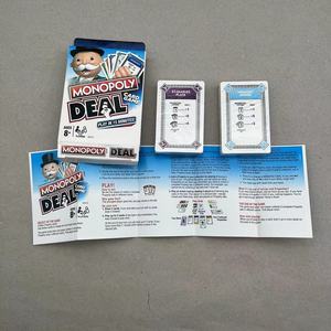 大人のためのカードゲーム卸売人気モノポリディール108カードゲームをカスタマイズ