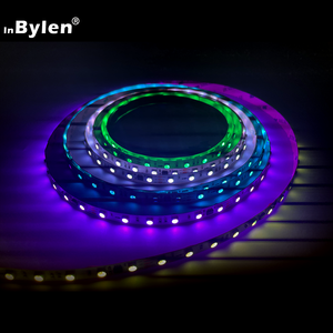 Dijital RGBIC DC24V 12W 5050 60LEDs 10Piexls RGB adresli LED şerit işık WS2811 IP20 IP65 IP66 IP67 LED şerit işık - Product Image 6