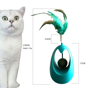 Hot Selling Eco-friendly PP Material <strong>Catnip</strong> Toys With <strong>Catnip</strong> Ball Non-tipping Design