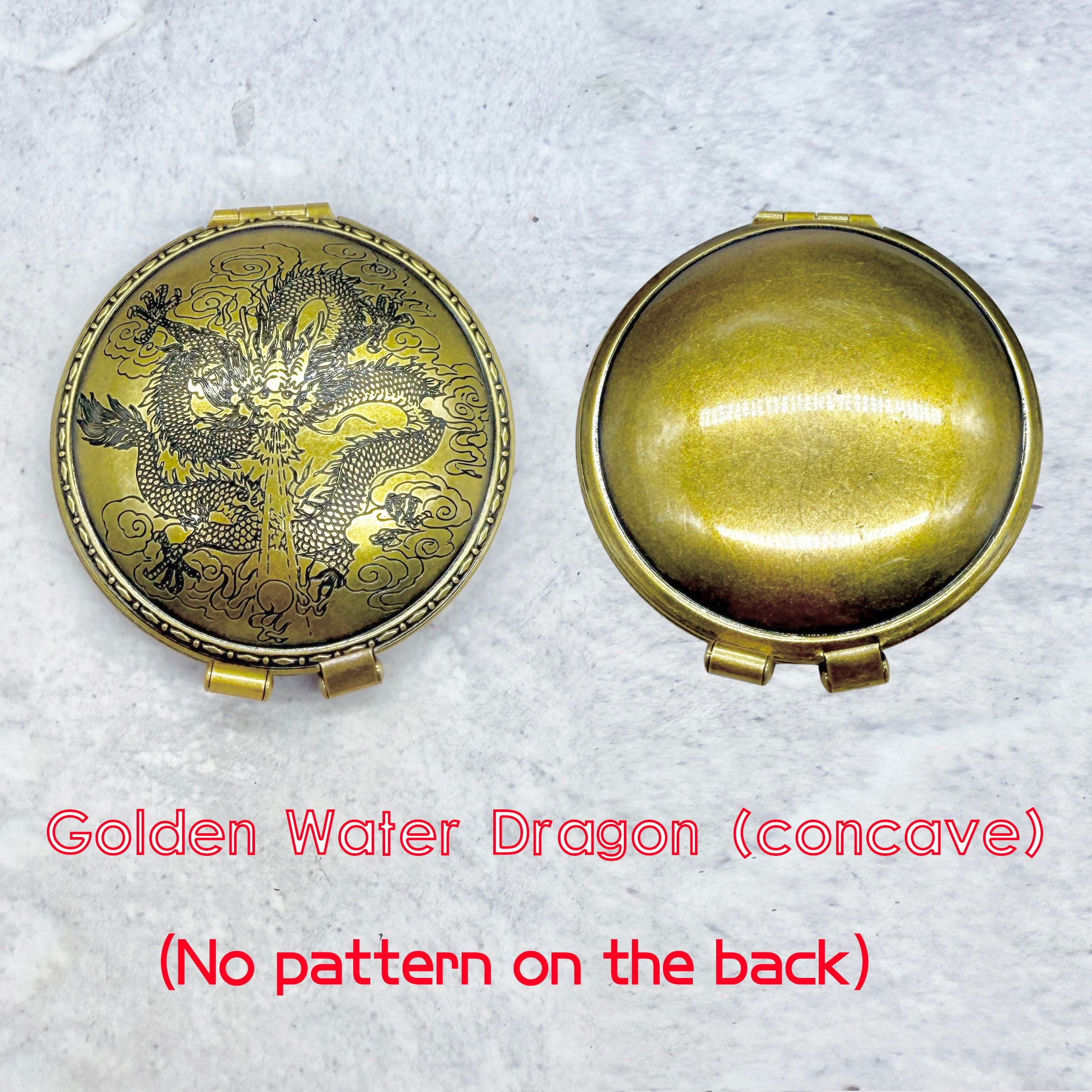 Dragon d'eau doré (concave)