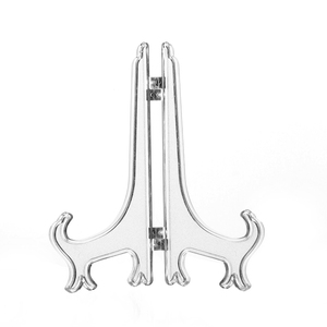 Giá Đỡ <span class=keywords><strong>Acrylic</strong></span> Mới Về Giá Đỡ Đĩa Nhẹ Cho Đám Cưới Gia Đình Giá Vẽ Trong Suốt Bằng Nhựa Sinh Nhật - Product Image 1