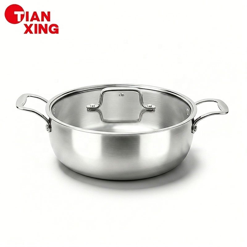 Casseruola da 24 cm con doppio manico