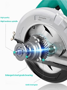 220V電気7インチ9インチ多機能ポータブル丸鋸工業用切断機タイルウッドモデル - Product Image 4