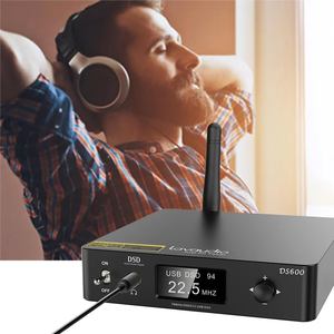Lavaudio USB DAC <strong>Audio</strong> HiFi <strong>Bluetooth</strong> Amplifiers for Home Stereo With AptX-LL/HD &amp; LDAC <strong>Bluetooth</strong> <strong>Audio</strong> <strong>Adapter</strong> 3.5mm/RCA <strong>Output</strong> - Product Image 3