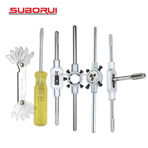 Sugorui Hss 32pcs公制螺纹丝锥钻头和模具组丝锥机手动螺纹丝锥修复工具组，用于金属合金ste - Product Image 6