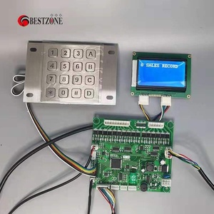 DEX ile otomat kontrol panosu MDB, RS232 arayüzü PCB kartı - Product Image 1