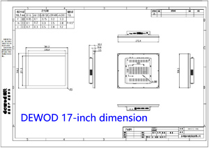 Monitor Touch Screen industriale Android da 17 pollici Design integrato ad alte prestazioni per terminali intelligenti - Product Image 6