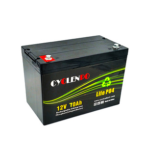 深循环 12v 70ah 锂离子电池汽车 ups 电池 - Product Image 1