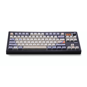 Teclado mecánico GMK87 con perilla VIA-Programable BT/2,4 Ghz/Tipo-C RGB Estructura de junta retroiluminada Kit de teclado intercambiable en caliente - Product Image 3