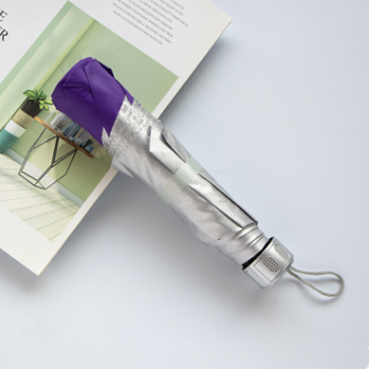 Colle argentée 7k-violet clair