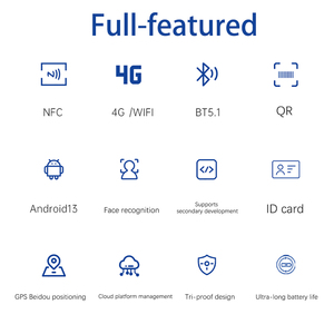 Báo cáo thế hệ thời gian thực Sync màn hình cảm ứng không dây cầm tay máy tham dự cho các trang web Xây Dựng Tổ chức sự kiện quản lý nhân viên - Product Image 2