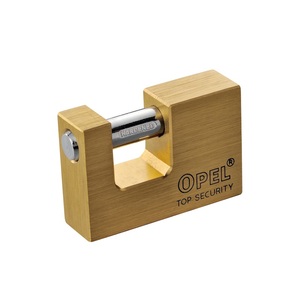 OPELヘビーデューティ真鍮南京錠5キー<span class=keywords><strong>D</strong></span>型アンチカット工業用プロテクターハードウェアロック3サイドコンピュータ防水盗難防止