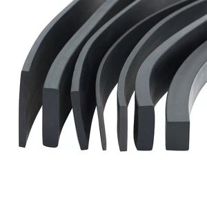 OEMカスタムシリコン/EPDM/PVCゴムシールストリップ押し出しプロファイル押し出し成形と切断成形加工サービス - Product Image 1